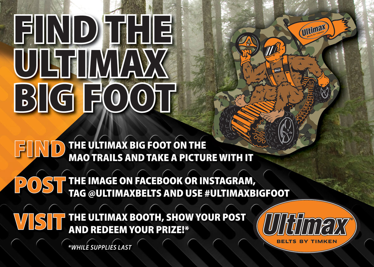 2023 Find Ultimax Big Foot Postcard