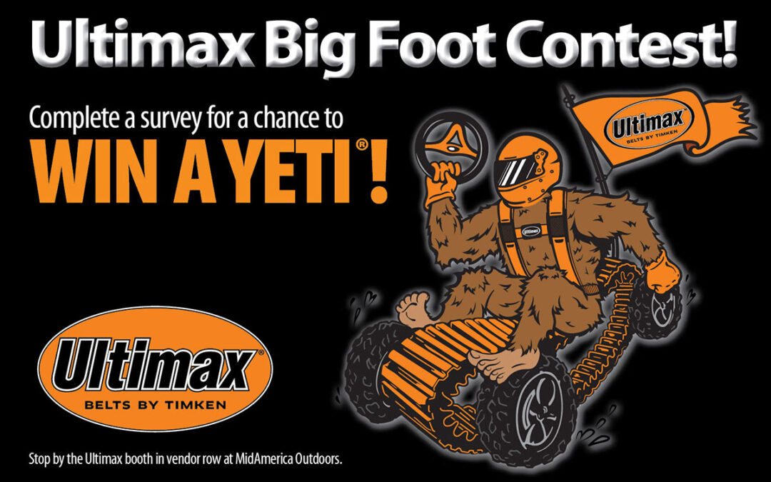 Ultimax Big Foot Contest Survey